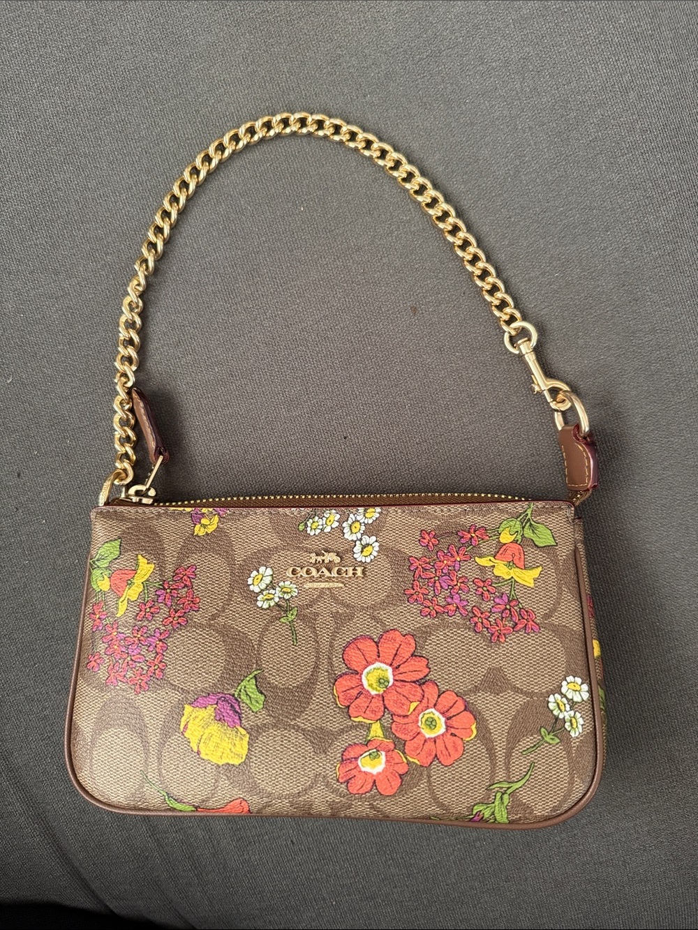 Coach Nolita 19 in Siganature Canvas with Floral Print